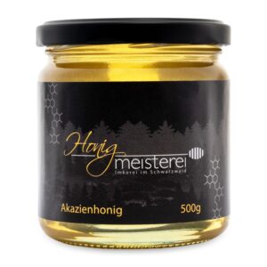 Akazienhonig 500g im Glas – Honigmeisterei