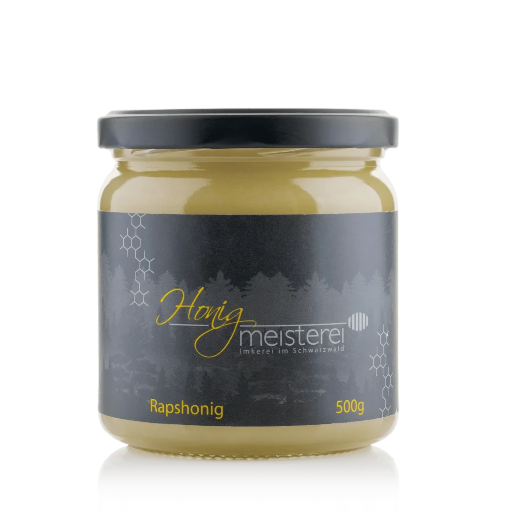 Rapshonig 500g von der Honigmeisterei aus dem Schwarzwald