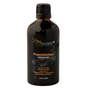 Propolis-Tinktur 40 % in der 100-ml-Flasche mit Tropfverschluss