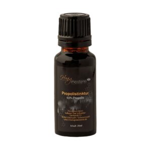 Propolis-Tinktur 40 % in der 20-ml-Flasche mit Tropfverschluss