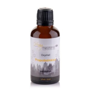 Alkoholfreie Propolis-Tropfen in der 50-ml-Flasche mit Tropfverschluss